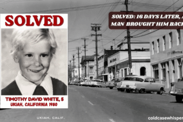 The Timothy White Kidnapping Solved Cold Case