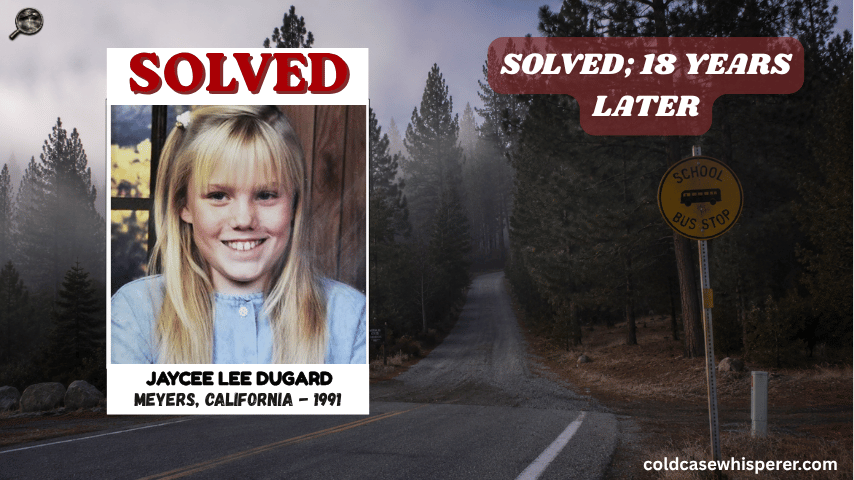 Jaycee Dugard's Kidnapping, Solved Cold Case